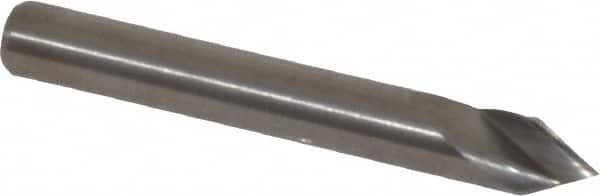 M.A. Ford - 3/16" Head Diam, 3/16" Shank Diam, 1 Flute 60° Solid Carbide Countersink - Apex Tool & Supply