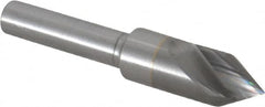 M.A. Ford - 3/8" Head Diam, 1/4" Shank Diam, 1 Flute 60° Solid Carbide Countersink - Apex Tool & Supply