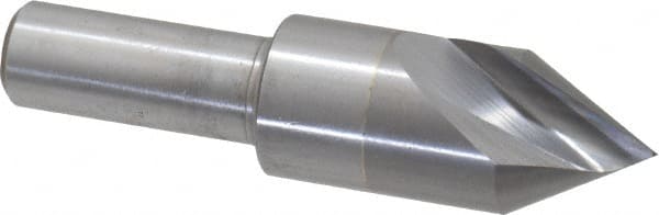 M.A. Ford - 3/4" Head Diam, 1/2" Shank Diam, 1 Flute 60° Solid Carbide Countersink - Apex Tool & Supply