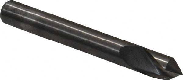 M.A. Ford - 1/4" Head Diam, 1/4" Shank Diam, 1 Flute 82° Solid Carbide Countersink - Apex Tool & Supply