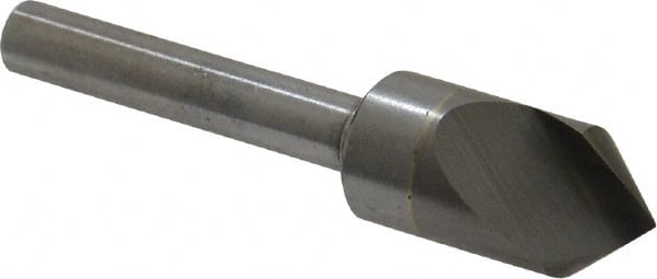 M.A. Ford - 1/2" Head Diam, 1/4" Shank Diam, 1 Flute 82° Solid Carbide Countersink - Apex Tool & Supply