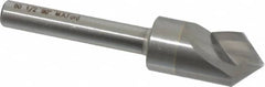 M.A. Ford - 1/2" Head Diam, 1/4" Shank Diam, 1 Flute 90° Solid Carbide Countersink - Apex Tool & Supply