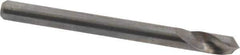 M.A. Ford - 1/8" Head Diam, 1/8" Shank Diam, 1 Flute 100° Solid Carbide Countersink - Bright Finish, 1-1/2" OAL, 0.03" Nose Diam, Single End, Straight Shank, Right Hand Cut - Apex Tool & Supply