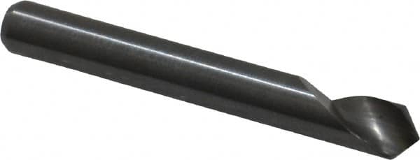M.A. Ford - 3/16" Head Diam, 3/16" Shank Diam, 1 Flute 100° Solid Carbide Countersink - Apex Tool & Supply