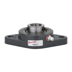 Browning - 3/4" ID, 4-13/32" OAL x 2-1/2" OAH 2-Bolt Flange - 1,444 Lb Static Cap, 2,611 Lb Dyn Cap, 3-17/32" Btw Mnt Hole Ctrs, Cast Iron - Apex Tool & Supply