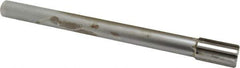 Made in USA - 29/32" Diam, 3/4" Max Diam Straight Shank, 1-1/2" Flute Length, Machine Expansion Reamer - Straight Flute, 10" OAL, Right Hand Cut, 6 Flutes, Carbide-Tipped, Bright Finish - Apex Tool & Supply