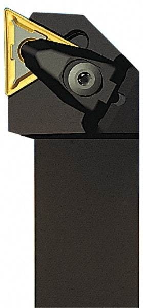 Seco - DTJN, Right Hand Cut, 3/4" Shank Height x 3/4" Shank Width, Negative Rake Indexable Turning Toolholder - 4-1/2" OAL, TN..33. Insert Compatibility, Series Clamp Lock - Apex Tool & Supply