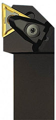 Seco - DTJN, Right Hand Cut, 3/4" Shank Height x 3/4" Shank Width, Negative Rake Indexable Turning Toolholder - 4-1/2" OAL, TN..33. Insert Compatibility, Series Clamp Lock - Apex Tool & Supply