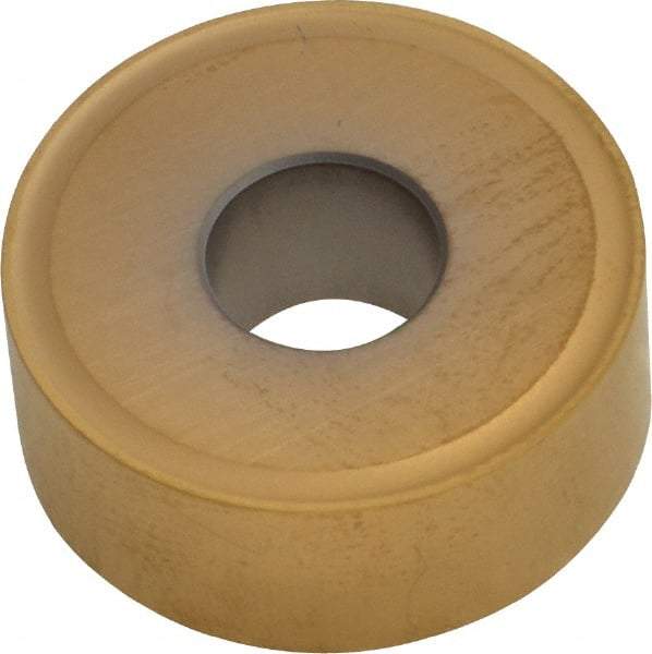 Seco - RNMG86 MR4 Grade TS2500 Carbide Turning Insert - TiAlN/TiN Finish, Round, 1" Inscr Circle, 3/8" Thick - Apex Tool & Supply