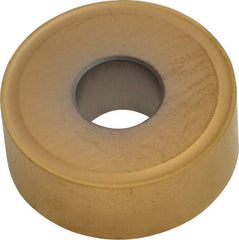Seco - RNMG86 MR4 Grade TS2500 Carbide Turning Insert - TiAlN/TiN Finish, Round, 1" Inscr Circle, 3/8" Thick - Apex Tool & Supply