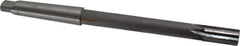Made in USA - 5/8" Diam, 2MT Morse Taper Shank, 1-1/4" Flute Length, Machine Expansion Reamer - Straight Flute, 9" OAL, Right Hand Cut, 6 Flutes, Carbide-Tipped, Bright Finish - Apex Tool & Supply