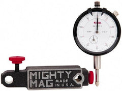 SPI - 0.001" Graduation, 0-100 Dial Reading, Indicator & Base Kit - 4-1/2" Base Length x 1-1/4" Base Width x 1" Base Height, 2" Dial Diam - Apex Tool & Supply