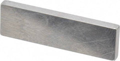 Mitutoyo - 0.101" Rectangular Steel Gage Block - Accuracy Grade 0, Includes Certificate of Inspection - Apex Tool & Supply