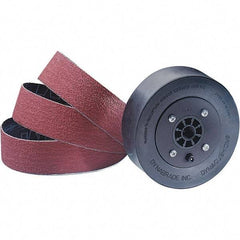 Dynabrade - 5" Wheel OD, 1-1/2" Wheel Width, 4,500 RPM, Composite, Pneumatic Wheel with Hub - 15-1/2" Long x 1-1/2" Wide, 5/8" Wheel Arbor Hole - Apex Tool & Supply