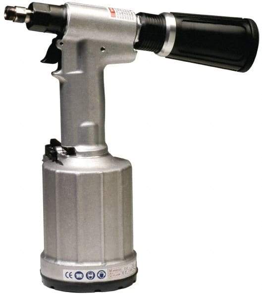 HUCK - Up to 1/4" Capacity, Air Riveting Hammer - 1.026" Long Stroke, 1/4" Inlet - Apex Tool & Supply