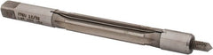 Made in USA - 15/32" Reamer Diam, 0.4640" Diam Straight Shank, 1-13/16" Flute Length, Hand Expansion Reamer - Apex Tool & Supply