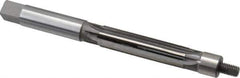 Made in USA - 5/8" Reamer Diam, 0.6200" Diam Straight Shank, 2-1/2" Flute Length, Hand Expansion Reamer - Straight Flute, 6-1/2" OAL, Right Hand Cut, 6 Flutes, High Speed Steel - Apex Tool & Supply