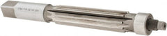 Made in USA - 7/8" Reamer Diam, 0.8700" Diam Straight Shank, 3-5/16" Flute Length, Hand Expansion Reamer - Apex Tool & Supply