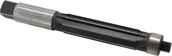 Made in USA - 1-1/4" Reamer Diam, Straight Shank, 4-3/8" Flute Length, Hand Expansion Reamer - Apex Tool & Supply