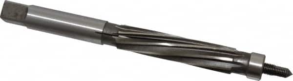 Made in USA - 11/16" Reamer Diam, Straight Shank, 2-1/2" Flute Length, Hand Expansion Reamer - Apex Tool & Supply