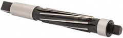 Made in USA - 7/8" Reamer Diam, Straight Shank, 3-5/16" Flute Length, Hand Expansion Reamer - Apex Tool & Supply