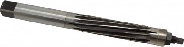 Made in USA - 1-1/8" Reamer Diam, Straight Shank, 4-1/8" Flute Length, Hand Expansion Reamer - Apex Tool & Supply
