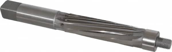 Made in USA - 1-1/4" Reamer Diam, Straight Shank, 4-3/8" Flute Length, Hand Expansion Reamer - Apex Tool & Supply