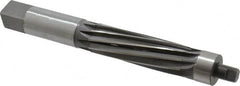 Made in USA - 1-1/2" Reamer Diam, Straight Shank, 4-13/16" Flute Length, Hand Expansion Reamer - Apex Tool & Supply