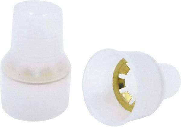 Ideal - 14 to 4 AWG Compatible, Nylon Insulation, Splice Cap Butt Splice Terminal - Opaque - Apex Tool & Supply