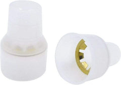 Ideal - 14 to 4 AWG Compatible, Nylon Insulation, Splice Cap Butt Splice Terminal - Opaque - Apex Tool & Supply