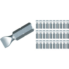 Square Contractor Grade Insert Bits #3 × 25mm (30 Piece Bulk Pack) - Apex Tool & Supply