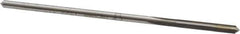 Made in USA - 1/8" Cobalt 4 Flute Chucking Reamer - Straight Flute, 0.119" Straight Shank, 7/8" Flute Length, 3-1/2" OAL - Apex Tool & Supply