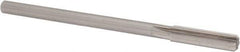 Made in USA - 0.4365" Cobalt 6 Flute Chucking Reamer - Straight Flute, 0.373" Straight Shank, 1-3/4" Flute Length, 7" OAL - Apex Tool & Supply