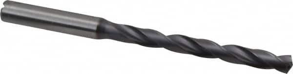 Kennametal - 6.5mm 132° Spiral Flute Solid Carbide Taper Length Drill Bit - Apex Tool & Supply