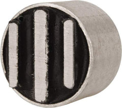 Mag-Mate - 1/4-2 Thread, 1" Diam, 3/4" High, 7.75 Lb Average Pull Force, Neodymium Rare Earth Pot Magnet - Aluminum Insulated - Apex Tool & Supply