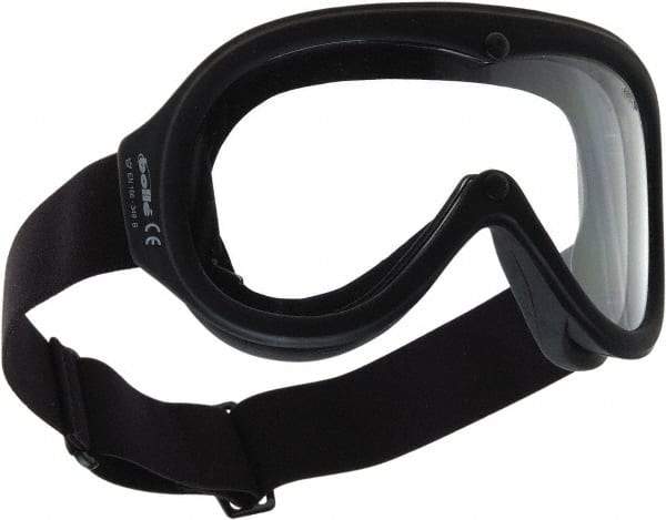 bolle SAFETY - Size Universal, Clear Anti-Fog & Scratch Resistant Lens, Safety Goggles - Indirect Vent, Black Frame - Apex Tool & Supply