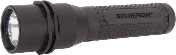Streamlight - White LED Bulb, 200 Lumens, Industrial/Tactical Flashlight - Black Aluminum Body, 2 CR123A Lithium Batteries Included - Apex Tool & Supply