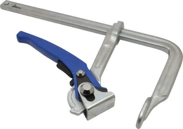 Gibraltar - 5-1/2" Deep Throat, 12" Max Capacity, Standard Sliding Arm Clamp - 1,100 Lb Clamping Pressure - Apex Tool & Supply