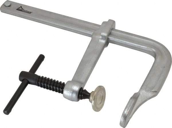 Gibraltar - 4-3/4" Throat Depth, 7-7/8" Max Capacity, Standard Sliding Arm Clamp - 2,200 Lb Clamping Pressure - Apex Tool & Supply