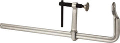 Gibraltar - 4-3/4" Throat Depth, 19-11/16" Max Capacity, Standard Sliding Arm Clamp - 1,650 Lb Clamping Pressure - Apex Tool & Supply