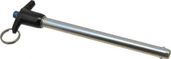 Gibraltar - 1/2" Diam, 6" Usable Length, T Handle, Quick Release Pin - Grade 4130 Steel, Zinc-Plated Finish - Apex Tool & Supply