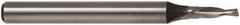 Onsrud - 1/4" Cutting Diam x 3/4" Length of Cut, 2 Flute, Downcut Spiral Router Bit - Uncoated, Right Hand Cut, High Speed Steel, 3-1/4" OAL x 1/2" Shank Diam, Double Edge, 19 to 32° Helix Angle - Apex Tool & Supply