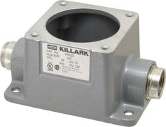 Hubbell Killark - 30 Amp, 3/4 Inch Hub Size, Metallic Pin and Sleeve Back Box - 250 VDC, 600 VAC - Apex Tool & Supply