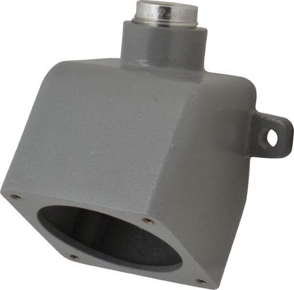 Hubbell Killark - 30 Amp, 3/4 Inch Hub Size, Metallic Pin and Sleeve Back Box - 250 VDC, 600 VAC, 30° Box Angle - Apex Tool & Supply