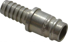 CEJN - Hose Barb European High Flow Pneumatic Hose High Flow Connector - Steel Zinc-Plated, 3/8" Body Diam, 3/8" Hose ID - Apex Tool & Supply