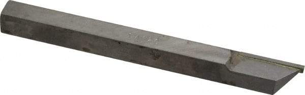 Made in USA - 1/2 x 1/2" Shank, Cutoff & Grooving Single Point Tool Bit - SA-12C, Grade C2 - Exact Industrial Supply