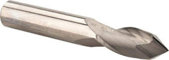 Melin Tool - 7/16" Diam, 1" LOC, 2 Flute, 90° Point Angle, Solid Carbide Drill Mill - Uncoated, 2-3/4" OAL, 7/16" Shank Diam - Apex Tool & Supply