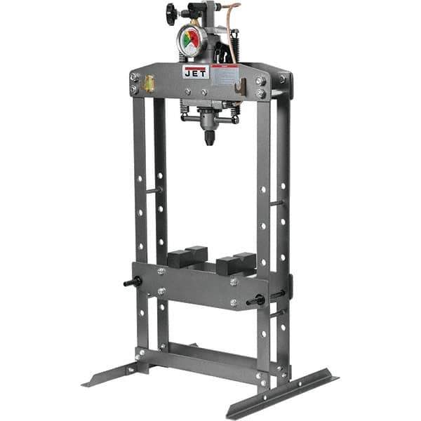 Jet - 5 Ton Hydraulic Shop Press - 4 Inch Stroke - Apex Tool & Supply