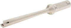 Iscar - 0.472 to 0.508" Diam, 8xD, 3.78" Max Depth, 5/8" Shank Diam, 6.31" OAL, Replaceable Tip Drill - IDI-SG, IDI-SK Insert, DCM Toolholder, Series ChamDrill - Apex Tool & Supply