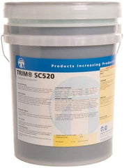 Master Fluid Solutions - Trim SC520, 5 Gal Pail Cutting & Grinding Fluid - Semisynthetic, For CNC Turning, Drilling, Milling, Sawing - Apex Tool & Supply